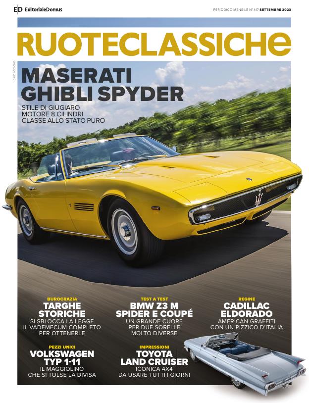 Журнал Ruoteclassiche сентябрь 2023